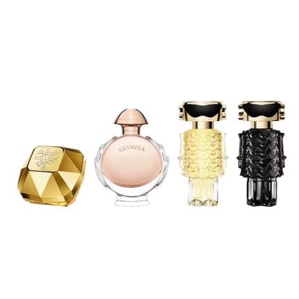 Paco Rabanne Miniature Set: Lady Million , Olympea , Fame , Fame Parfum Coffret (Coffret) Mixte 5ml