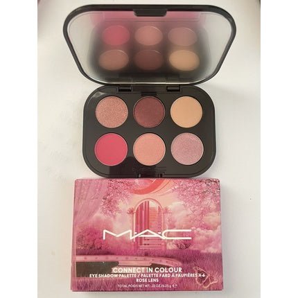 MAC Connect In Color Eye Shadow Palette Rose Lens - New BNIB - Maison des fragrances