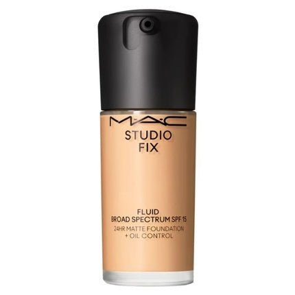 M.A.C Cosmetics Studio Fix Fluid Broad Spectrum SPF 15 Foundation C40 Light Beige 1 fl oz 30 mL - Maison des fragrances