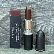 MAC Film Noir 818 Satin Lipstick Full Size - 100% Authentic - Maison des fragrances