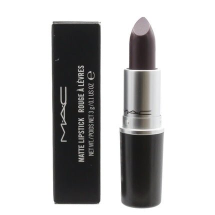 MAC Matte Smoked Purple Long - lasting Vivid Lipstick - Maison des fragrances