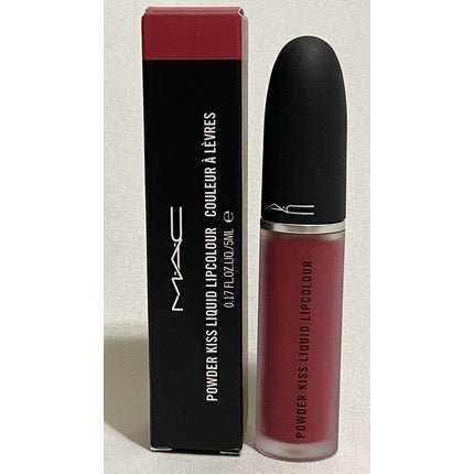 MAC Powder Kiss Liquid Lipcolour Shade 980 Elegance is Learned 5ml .17oz - Maison des fragrances