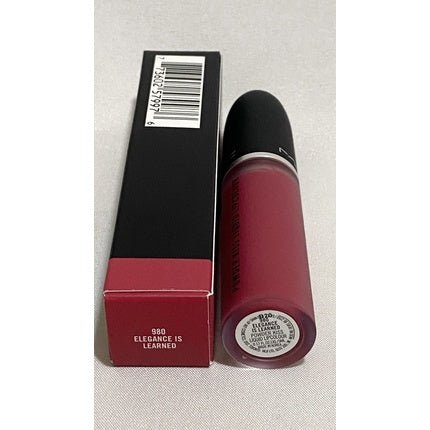 MAC Powder Kiss Liquid Lipcolour Shade 980 Elegance is Learned 5ml .17oz - Maison des fragrances