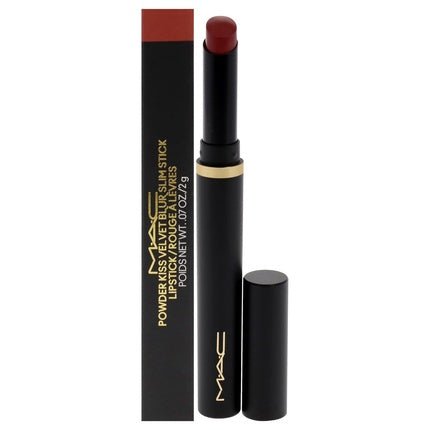 MAC Powder Kiss Velvet Blur Slim Stick Sweet Cinnamon for Women 0.7oz Lipstick - Maison des fragrances