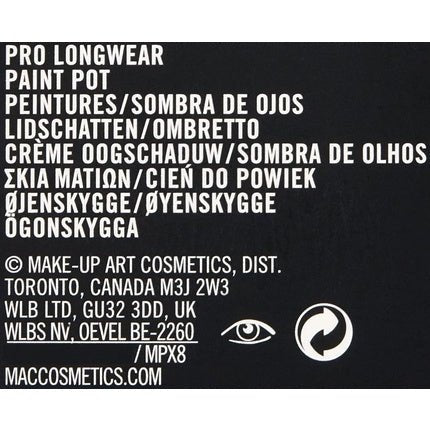 MAC Pro Longwear Paint Pot - Maison des fragrances