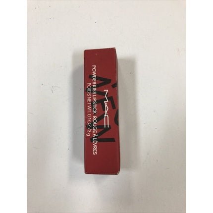 MAC Ruby's Crew Ruby New Powder Kiss Lipstick 0.1oz Authentic - Maison des fragrances