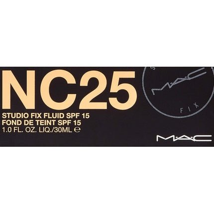 Mac Studio Fix Fluid Foundation Spf15 Nc25 30ml - Maison des fragrances