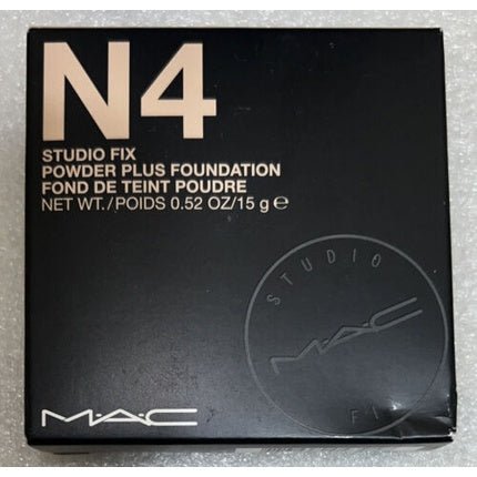 Mac Studio Fix Powder Plus Foundation N4 15g 0.52oz - New In Box - Maison des fragrances