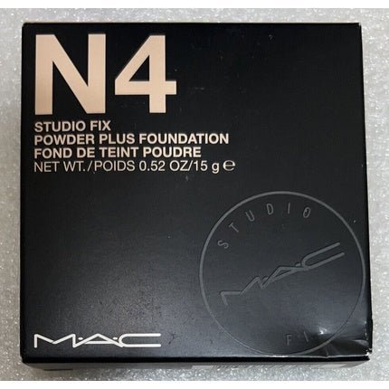 Mac Studio Fix Powder Plus Foundation N4 15g 0.52oz - New In Box - Maison des fragrances