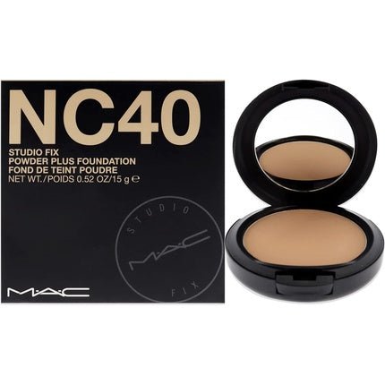 MAC Studio Fix Powder Plus Foundation NC40 15g - Maison des fragrances