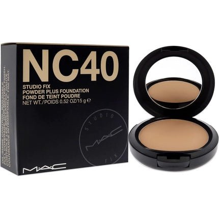 MAC Studio Fix Powder Plus Foundation NC40 15g - Maison des fragrances