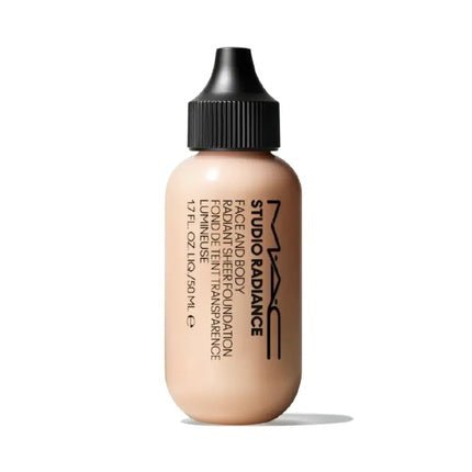 M.A.C Studio Radiance Face and Body Radiant Sheer Foundation W0 50ml - Maison des fragrances