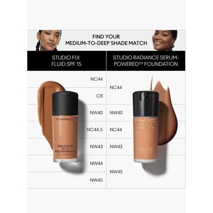 MAC Studio Radiance Serum Powered Foundation NW40 - Maison des fragrances