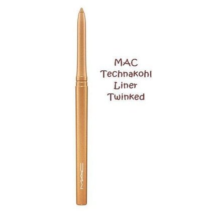 MAC Technakohl Eye Liner Pencil Kajal Twinked Gold Metallic Sparkle - Maison des fragrances