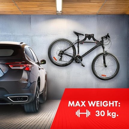 Maclean Steel Bicycle Wall Mount Max Load 30kg MC - 449 - Maison des fragrances
