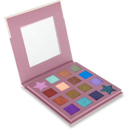 MAD Beauty Disney Pure Princess Jasmine Aladdin 16 Shade Palette Metallic Finish Full Coverage Powder for Women - Maison des fragrances