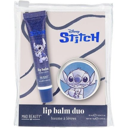 MAD BEAUTY Disney Stitch Denim Bilberry Stitch Lip Balm - Maison des fragrances