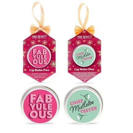 MAD BEAUTY FabYuleOus Lip Balm Duo - Maison des fragrances
