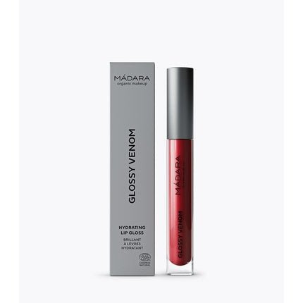 Mádara Glossy Venom Lip Gloss Ruby Red - Maison des fragrances