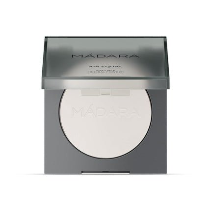 MÁDARA Organic Skincare AIR EQUAL Soft Silk Mineral Powder 9g Translucent - Matte Finish, Skin - Pampering Setting Powder Without Talc, Dermatologically Tested, COSMOS Natural Certified - Maison des fragrances