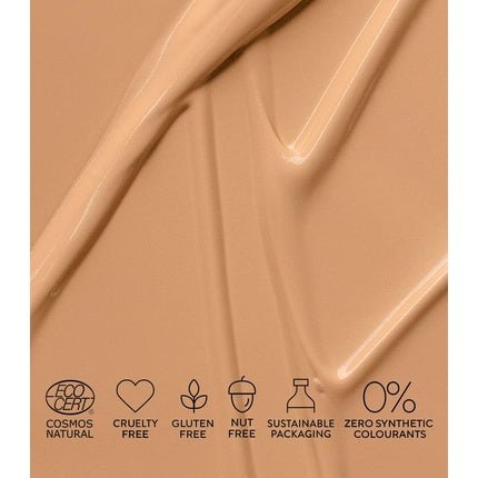 MÁDARA Organic Skincare SKINONYM Semi - Matte Peptide Foundation 40 Sand 30ml - Maison des fragrances