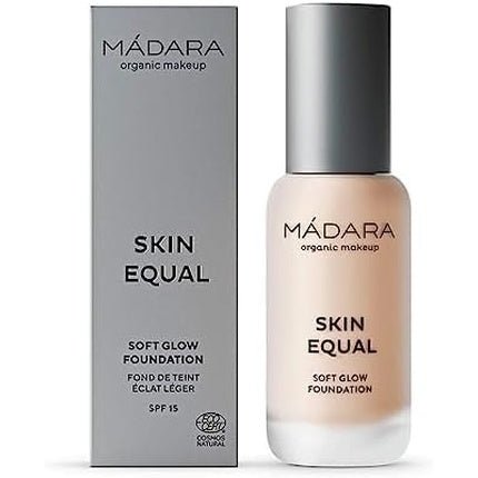 MÁDARA Skin Equal Liquid Foundation for Face Makeup 20 Ivory 30ml - Maison des fragrances