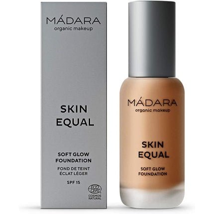 MÁDARA Skin Equal Liquid Foundation for Face Makeup 70 Caramel 30ml - Maison des fragrances
