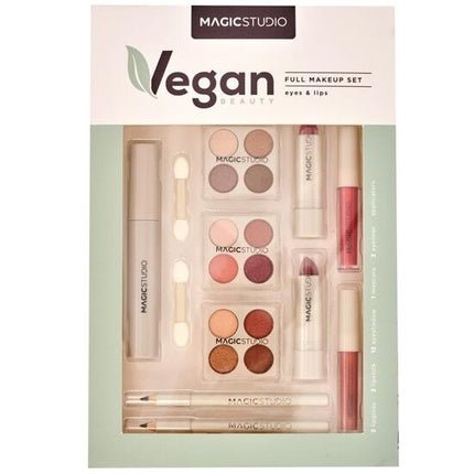 Magic Studio Eye Shadow - Eye And Lip Set Lovely Eyes Lips Vegan - Maison des fragrances