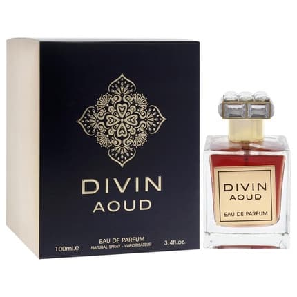 Maison Alhambra Fragrance World Divin Aoud Unisex Eau de Parfum (EDP) Mixte 100ml - Maison des fragrances