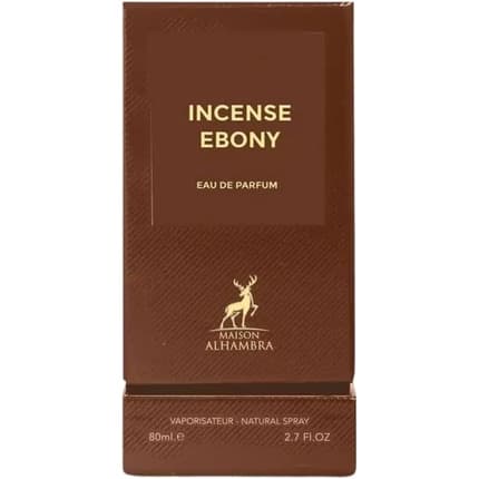 🎁 Maison Alhambra Incense Ebony Unisex Fragrance Eau de Parfum (EDP) Mixte 80ml (100% off) - Maison des fragrances