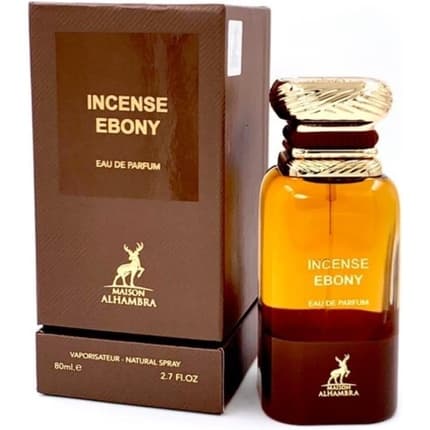 Maison Alhambra Incense Ebony Unisex Fragrance Eau de Parfum (EDP) Mixte 80ml - Maison des fragrances