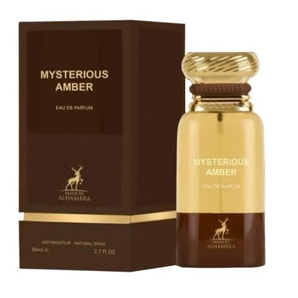 Maison Alhambra Mysterious Amber Unisex Fragrance Eau de Parfum (EDP) Mixte 80ml - Maison des fragrances