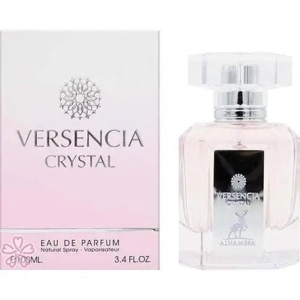🎁 Maison Alhambra Versencia Crystal Arabian Perfume Eau de Parfum (EDP) Femme 100ml (100% off) - Maison des fragrances