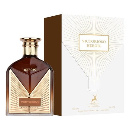 Maison Alhambra Victorioso Heroic Fragrance Eau de Parfum (EDP) Homme 100ml - Maison des fragrances
