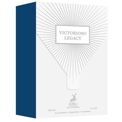 Maison Alhambra Victorioso Legacy Unisex Fragrance Eau de Parfum (EDP) Mixte 100ml - Maison des fragrances