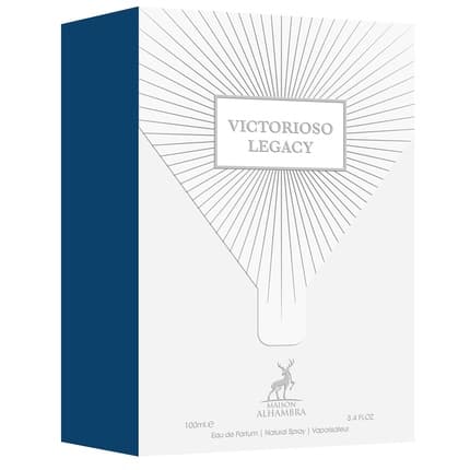 Maison Alhambra Victorioso Legacy Unisex Fragrance Eau de Parfum (EDP) Mixte 100ml - Maison des fragrances