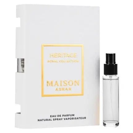 Maison Asrar Heritage Eau de Parfum 2 ml - Maison des fragrances