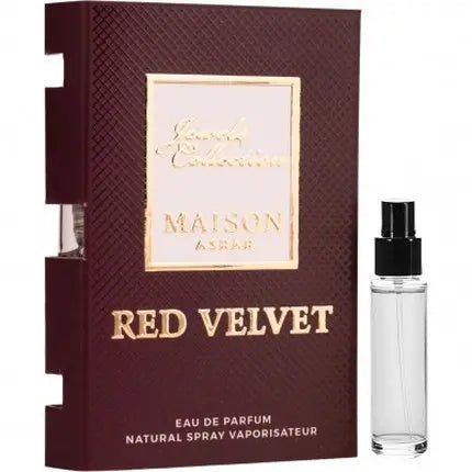 Maison Asrar Red Velvet Eau De Parfum - 2ml - Maison des fragrances