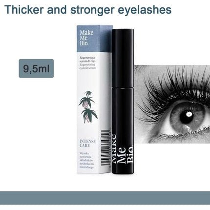 Make Me Bio Regenerating Eyelashes and Eyebrows Growth Enhancing Serum with Silicon Brush 9.5ml - Maison des fragrances