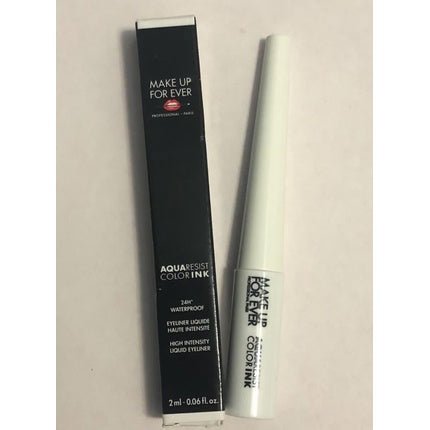 MAKE UP FOR EVER Aqua Resist Color Ink 24HR Waterproof Liquid Eyeliner 5 Matte Snow - Maison des fragrances