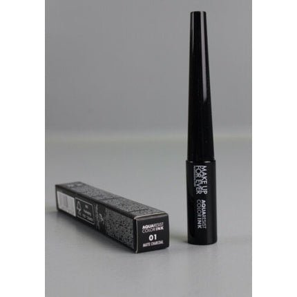 Make Up For Ever Aqua Resist Color Ink Liquid Eyeliner 01 Matte Charcoal - Maison des fragrances