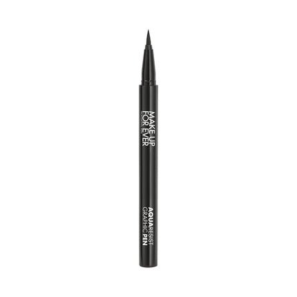 Make Up For Ever Aqua Resist Graphic Pen Black for Women 0.01 oz Eyeliner Pen - Maison des fragrances