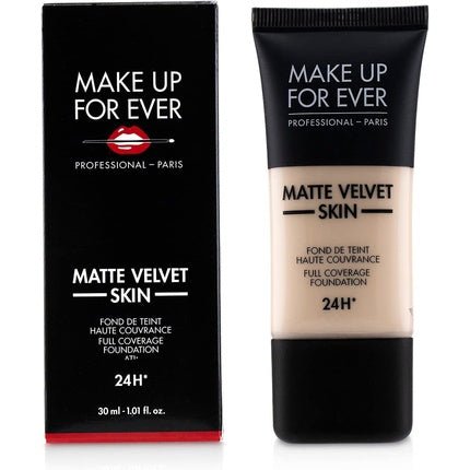 MAKE UP FOR EVER Matte Velvet Skin Liquid Foundation 30ml Y205 Alabaster - Maison des fragrances