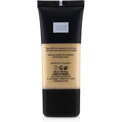 MAKE UP FOR EVER Matte Velvet Skin Liquid Foundation 30ml Y225 Marble - Maison des fragrances