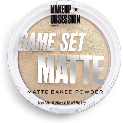 Makeup Obsession London Game Set Matte Powder Navagio 7.5g - Maison des fragrances
