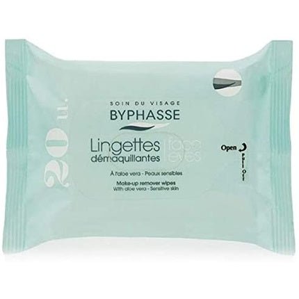 Makeup Remover Wipes with Aloe Vera for Sensitive Skin 20 Count - Maison des fragrances