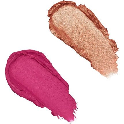Makeup Revolution Blush & Highlight Stick Champagne Shine Face Blusher and Highlighter 4.3g - Maison des fragrances