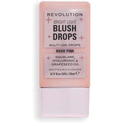 Makeup Revolution Bright Light Blush Drops with Hyaluronic Acid Radiant Finish Pink Rosie 23ml - Maison des fragrances