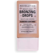 Makeup Revolution Bright Light Bronzing Drops with Hyaluronic Acid Sun - Kissed Finish 23ml Bronze Scorched - Maison des fragrances