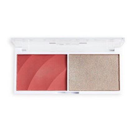 Makeup Revolution Colour Play Duo Palette - Blush Palette And Brighteners 58g Sweet - Maison des fragrances